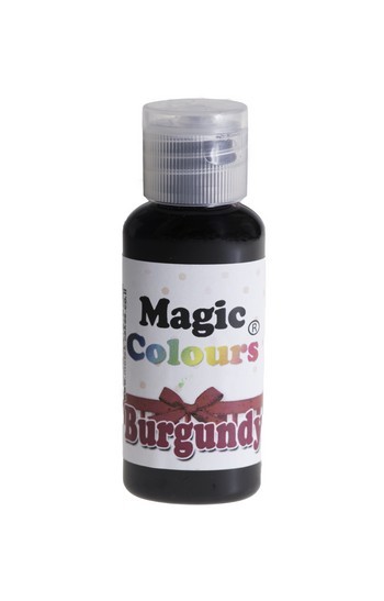 Magic Colours, Gelfarbe - Burgundy, Rot 32 g