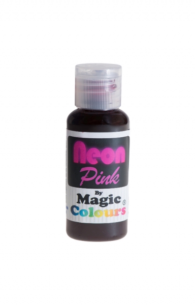 Magic Colours, Pastenfarbe - Neon-Pink, 32 g